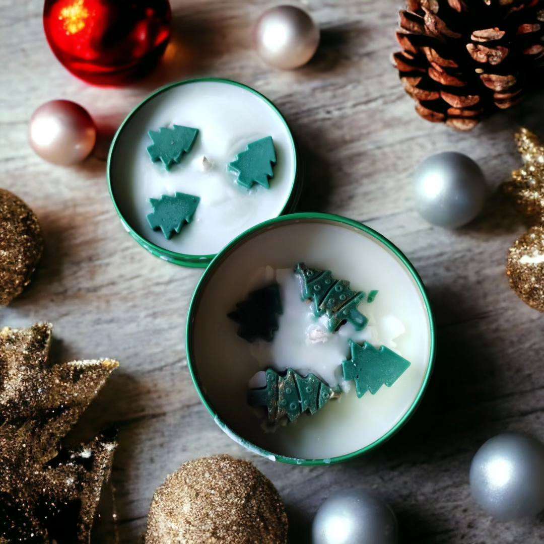 Winter Themed 2 for 1 Candle