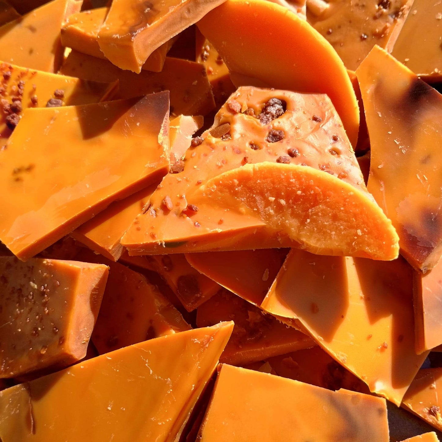 Orange Spice Wax Melt Brittle