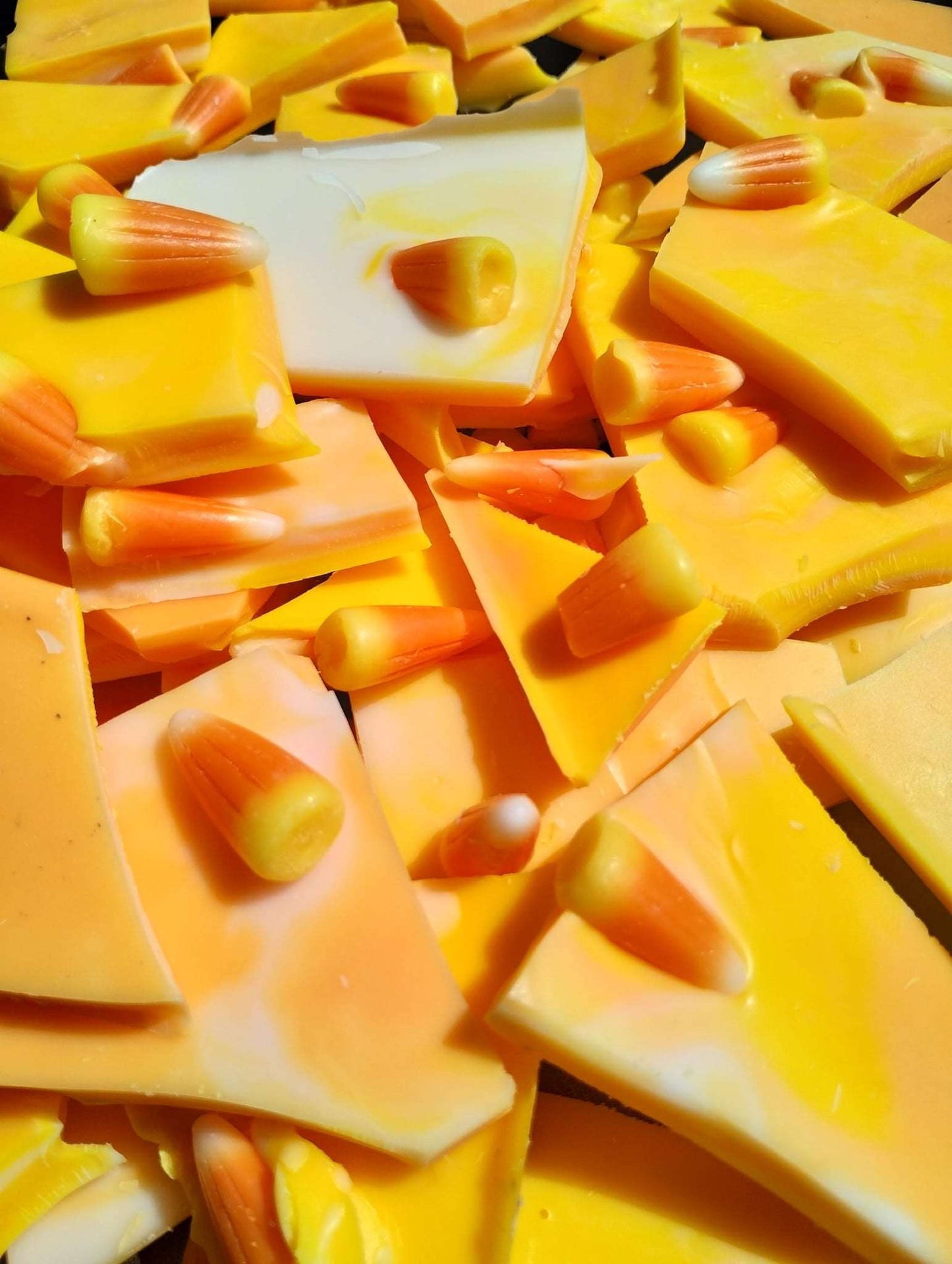 Candy Corn Wax Melt Brittle