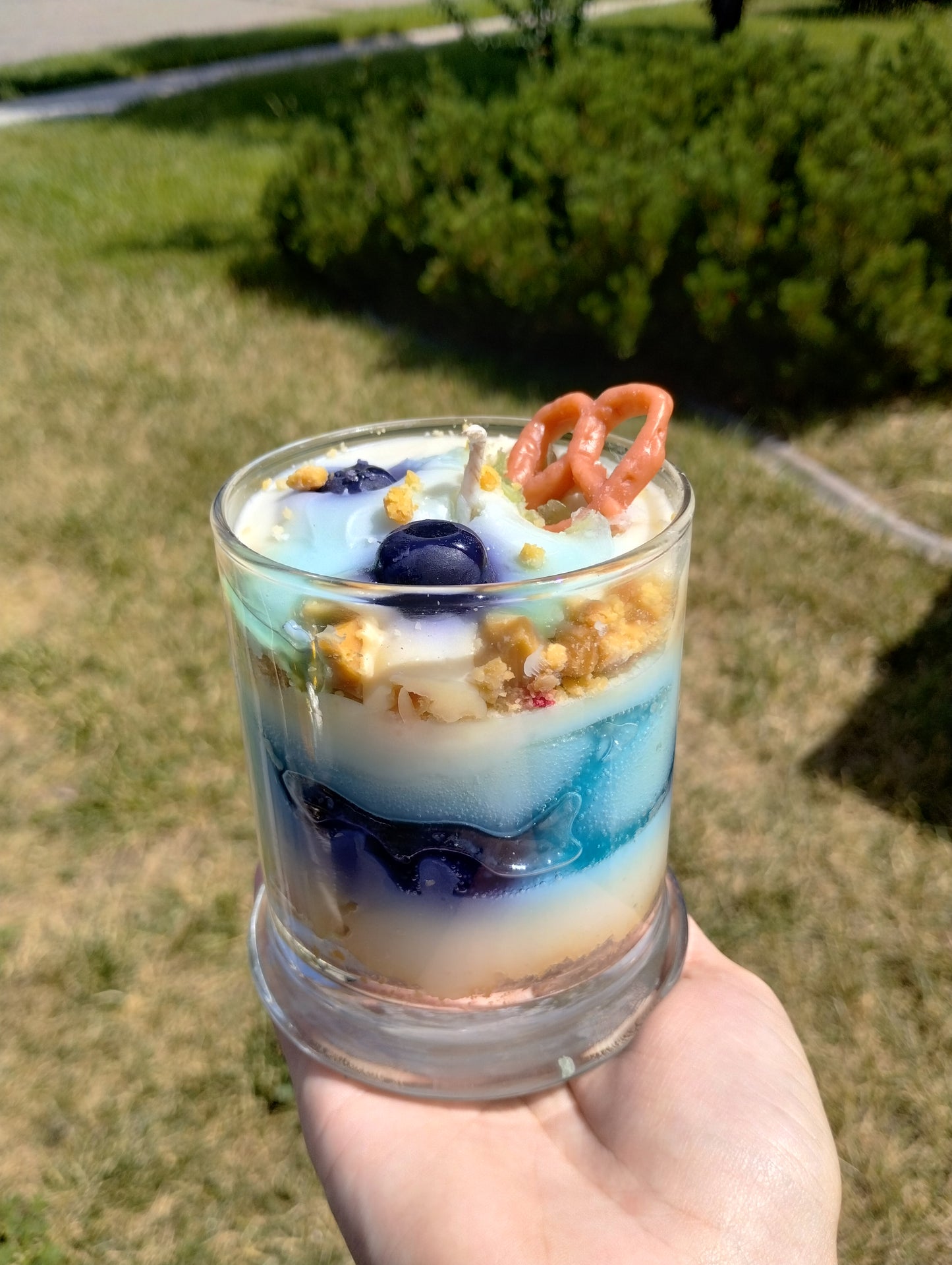 Blueberry Pretzel Candle