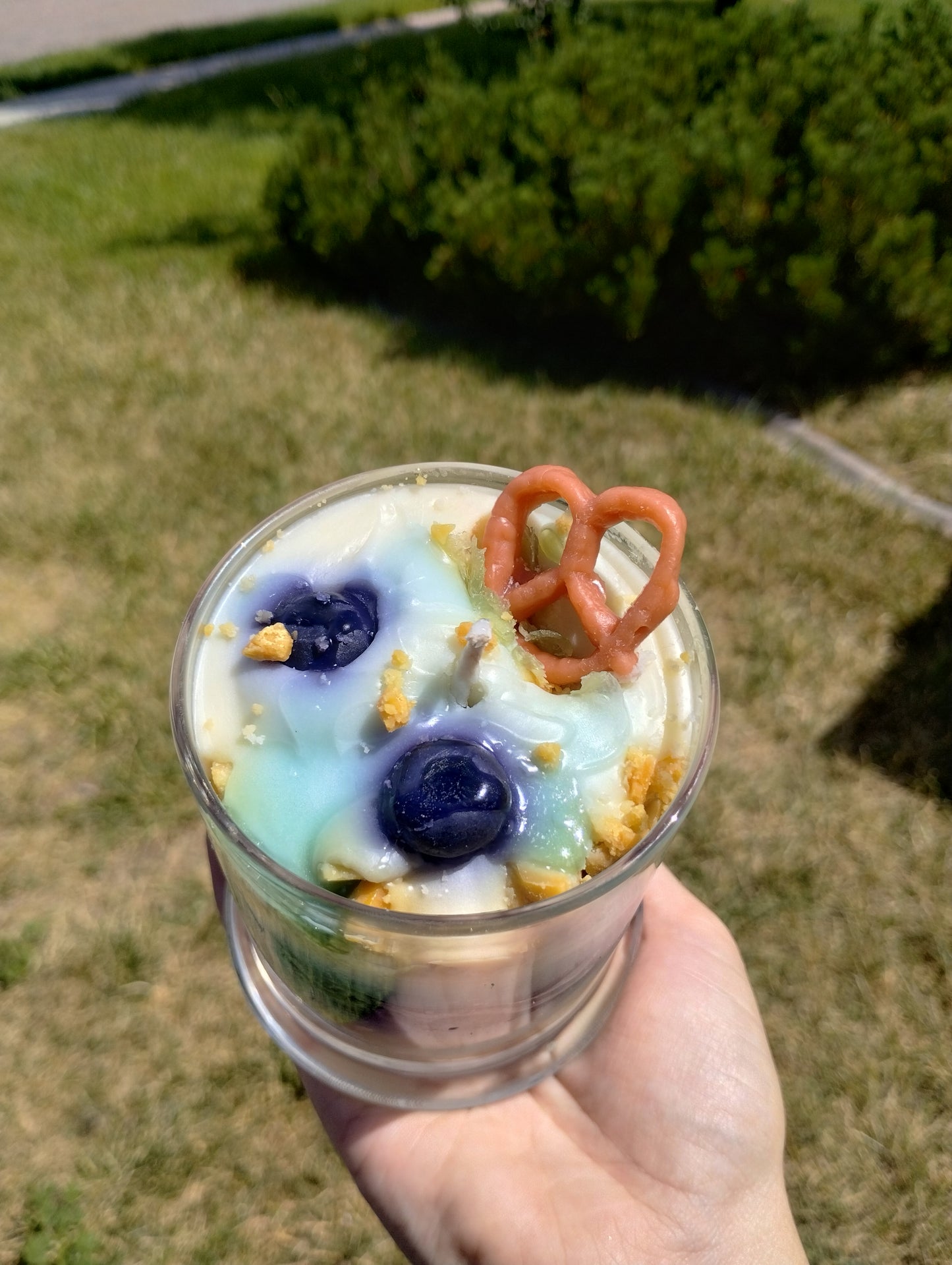 Blueberry Pretzel Candle