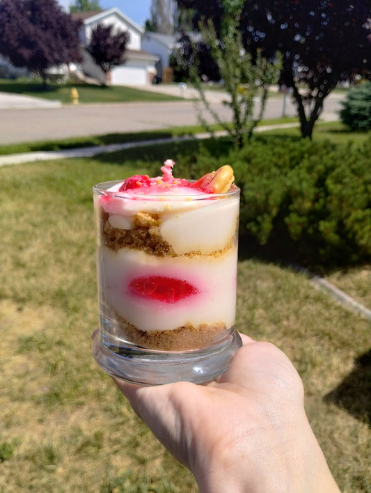 Strawberry Pretzel Candle