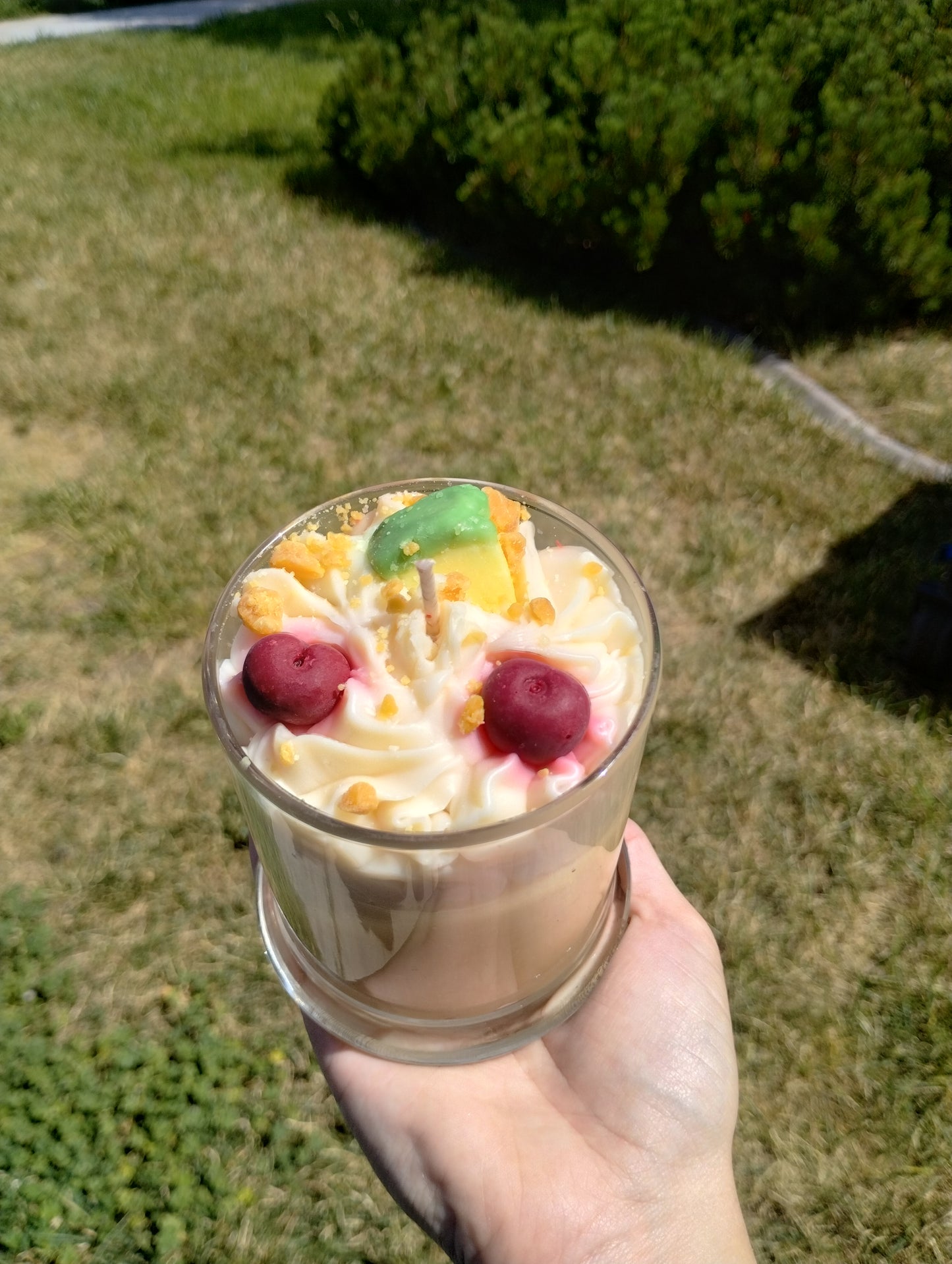 Pineapple Upsidedown Cake Candle