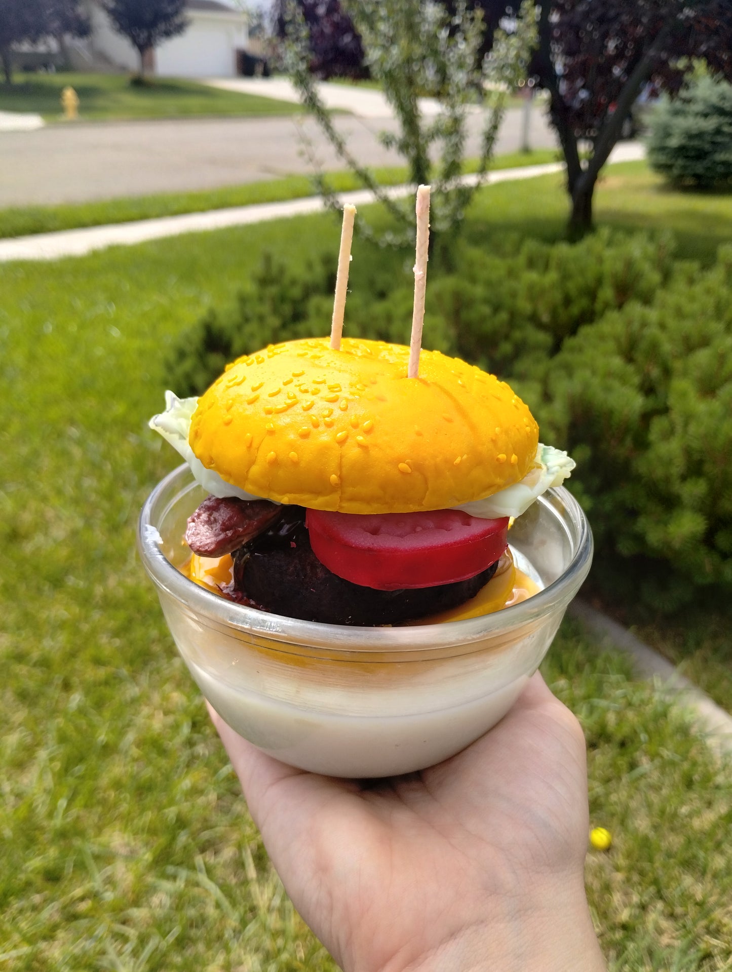 Hamburger Candle