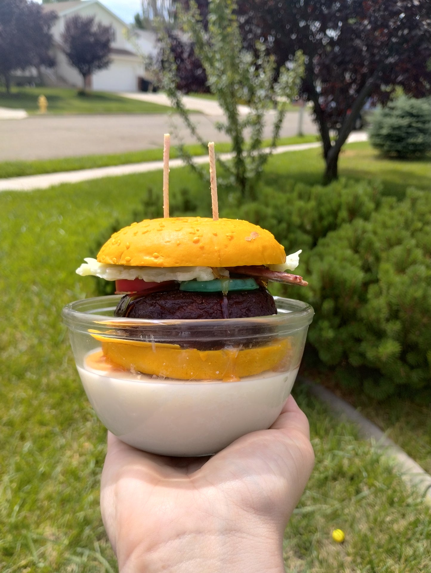 Hamburger Candle