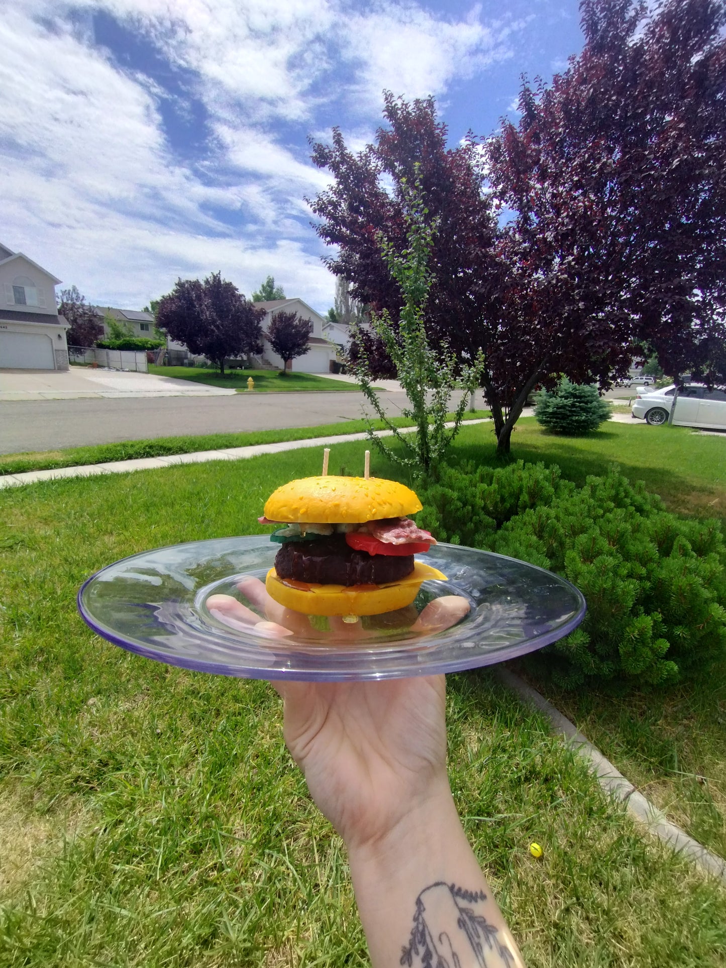 Hamburger Candle