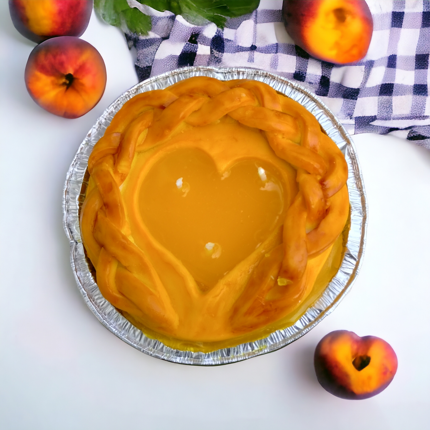 Heart Pie Candles